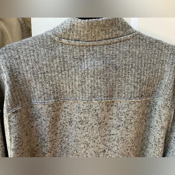 Telluride Clothing Co. Mens Sweater 1/4 zip Pullover, longsleeve, Lg,Gray. VGcon - Picture 6 of 6